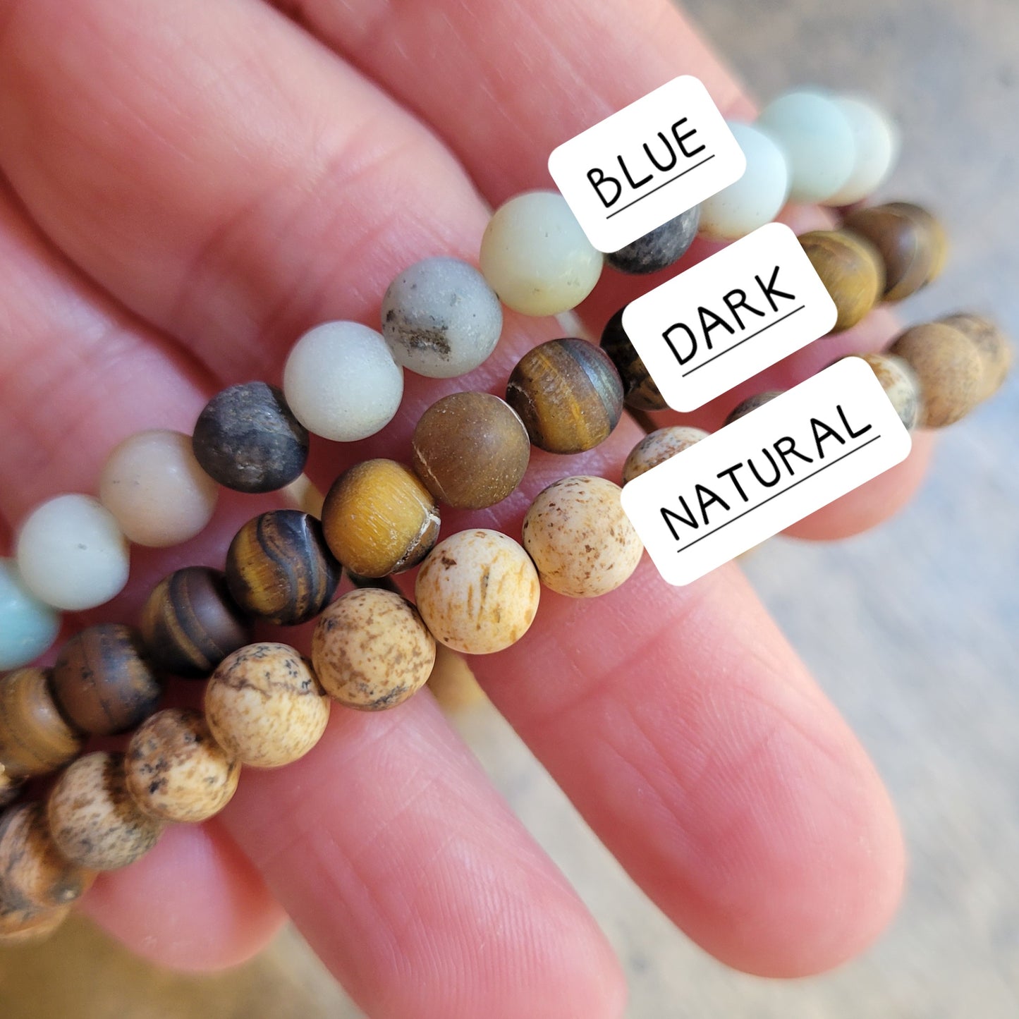 You Make the World a Better Place Stacking Bracelet