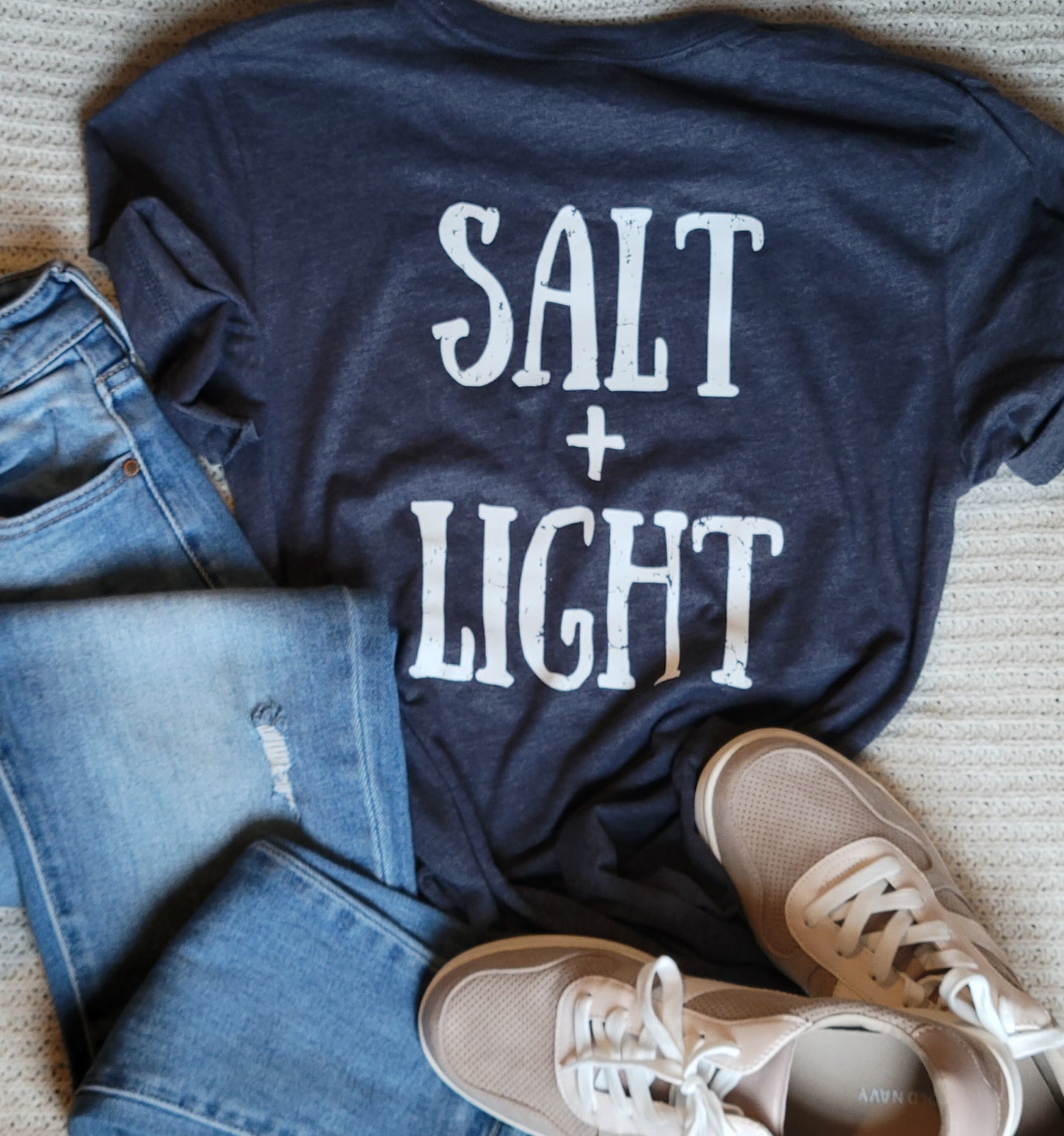 Salt and Light T-Shirt . Christian Faith Inspired Tshirt