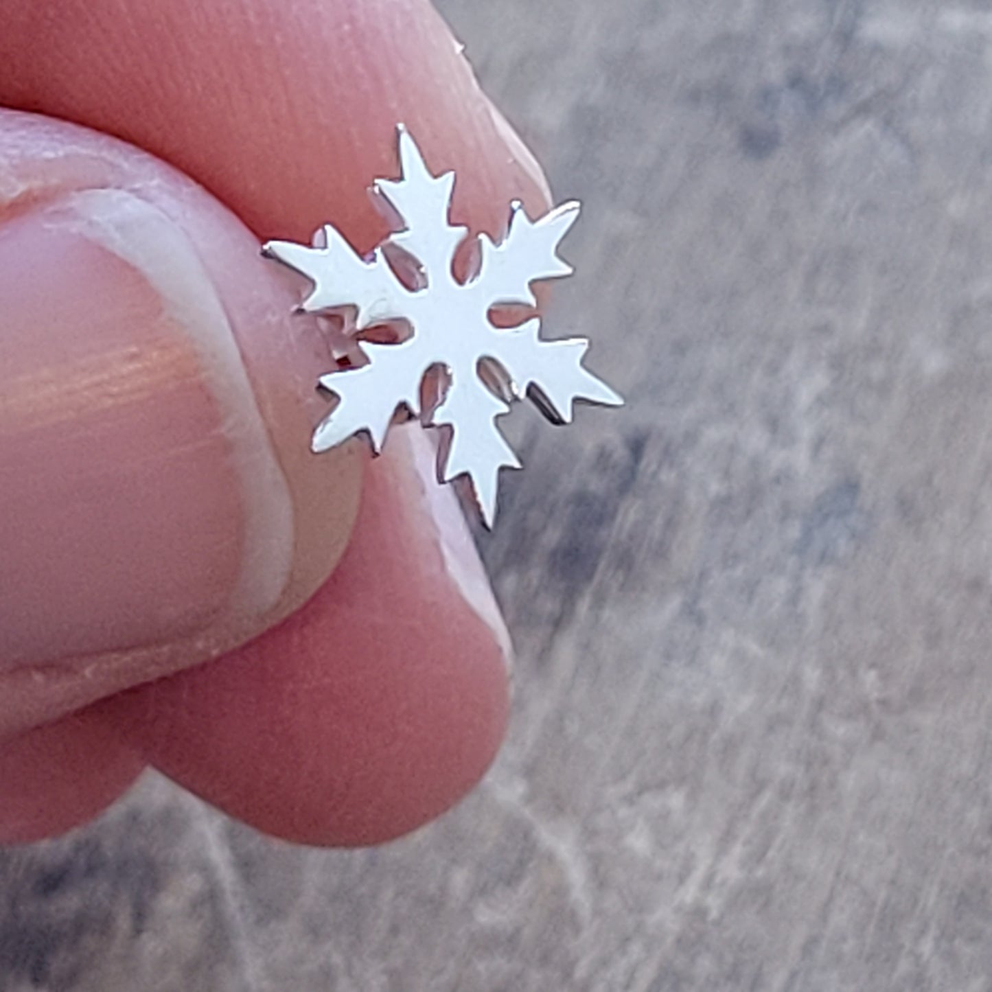 Let it Snow Snowflake Earrings