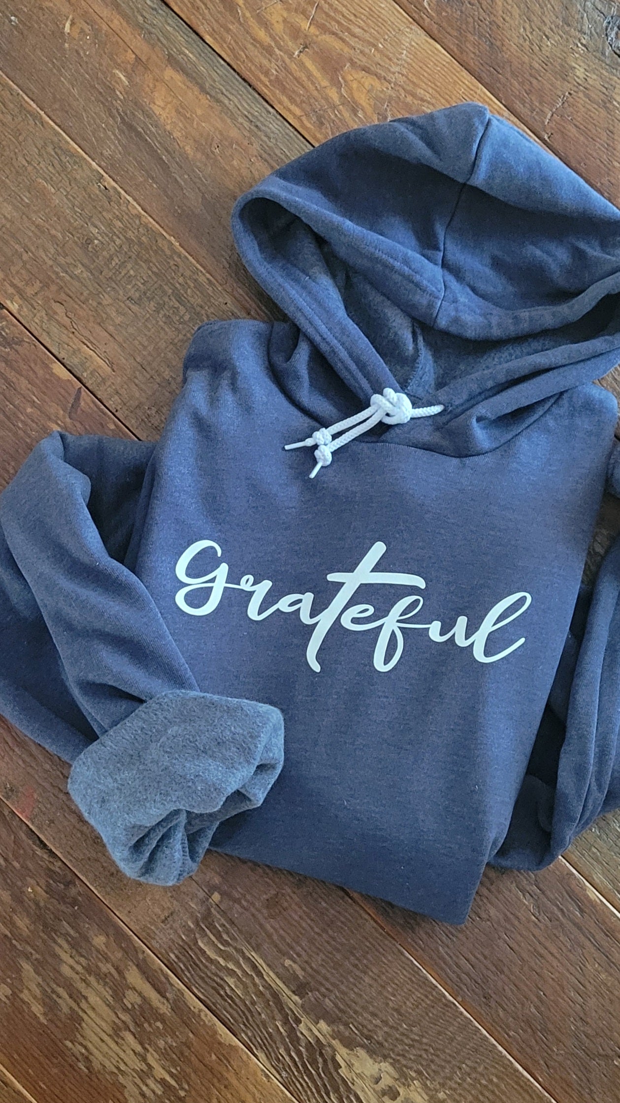 Grateful Inspirational Hoodie . Fall Inspired Sweatshirt
