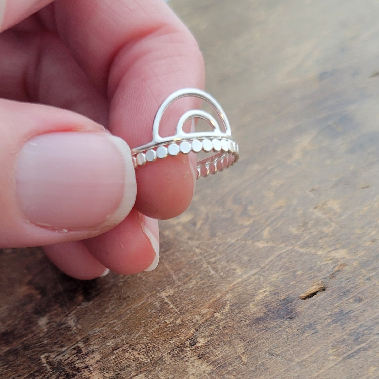 You Make The World A Better Arch Ring Set