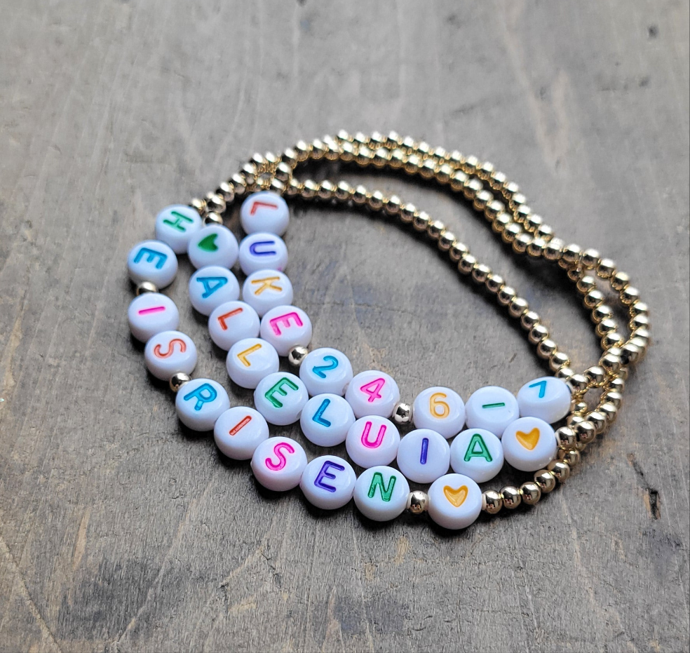 Custom 14K Gold-Filled Beaded Bracelets