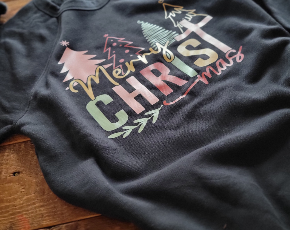 Merry Christmas Cross Hoodie