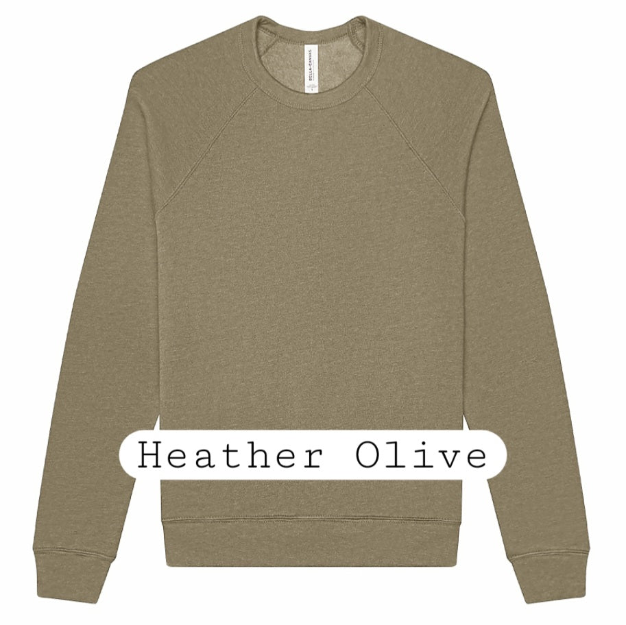 Love Came Down Christmas Crewneck • Nativity Scene
