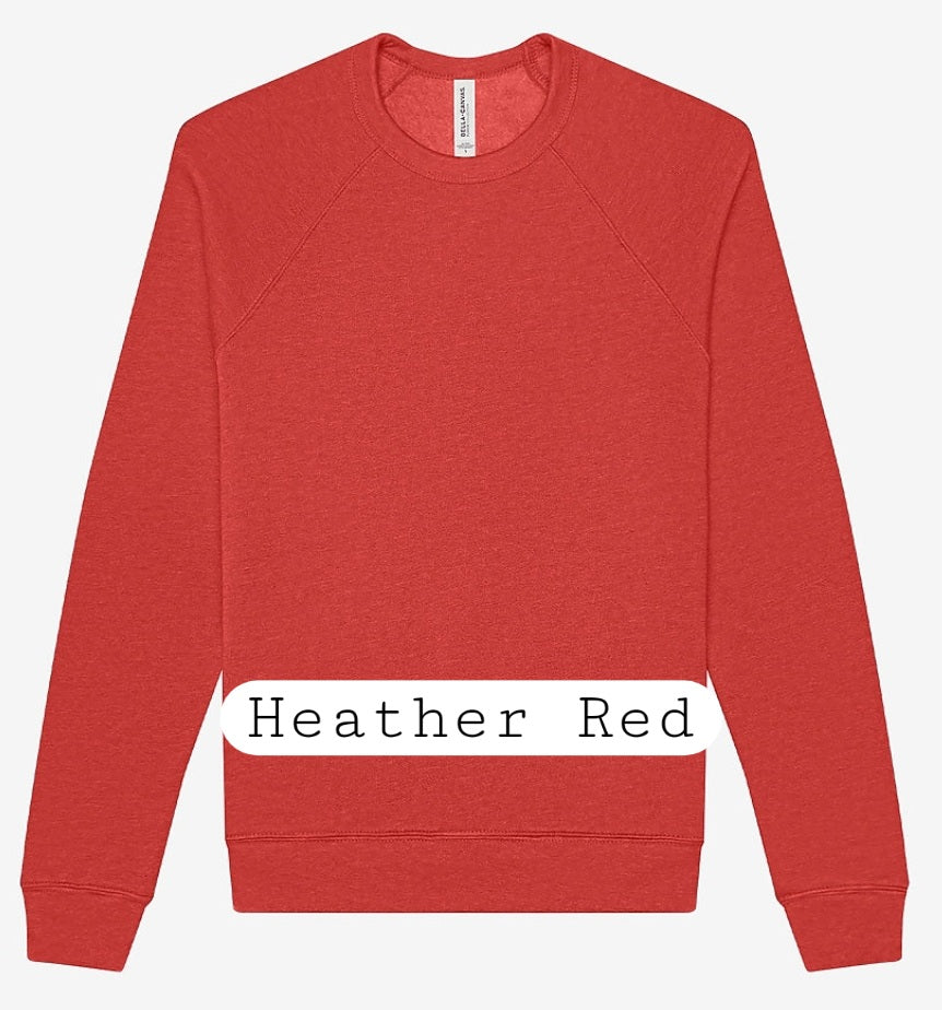 Merry + Bright Sweatshirt . Christmas Crew Neck for Her