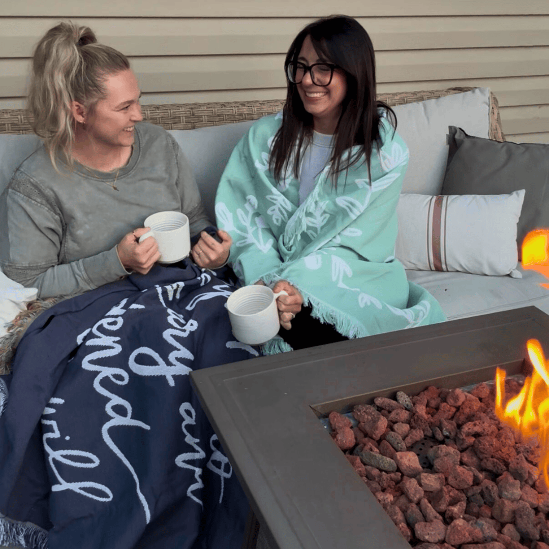 Come To Me Woven Blanket by Elly and Grace