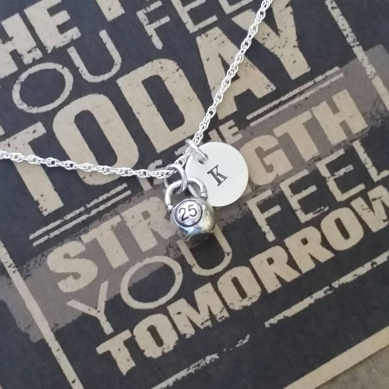 The Pain You Feel Today Strength Trainers Necklace . Fitness Jewelry