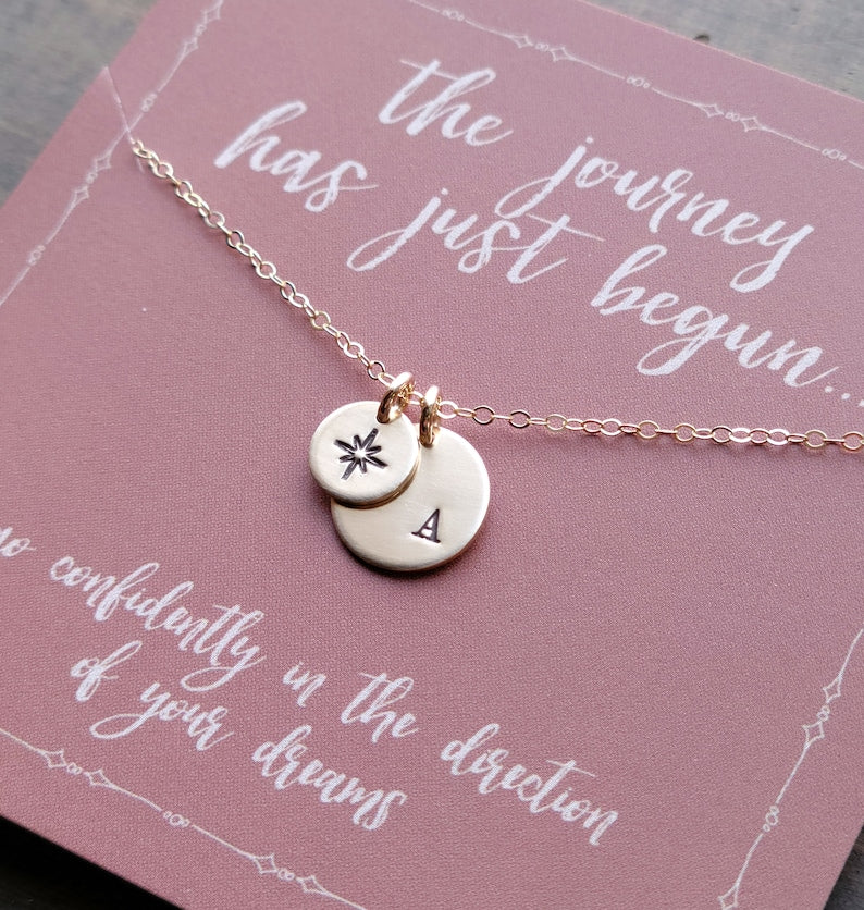 Northstar Initial Necklace