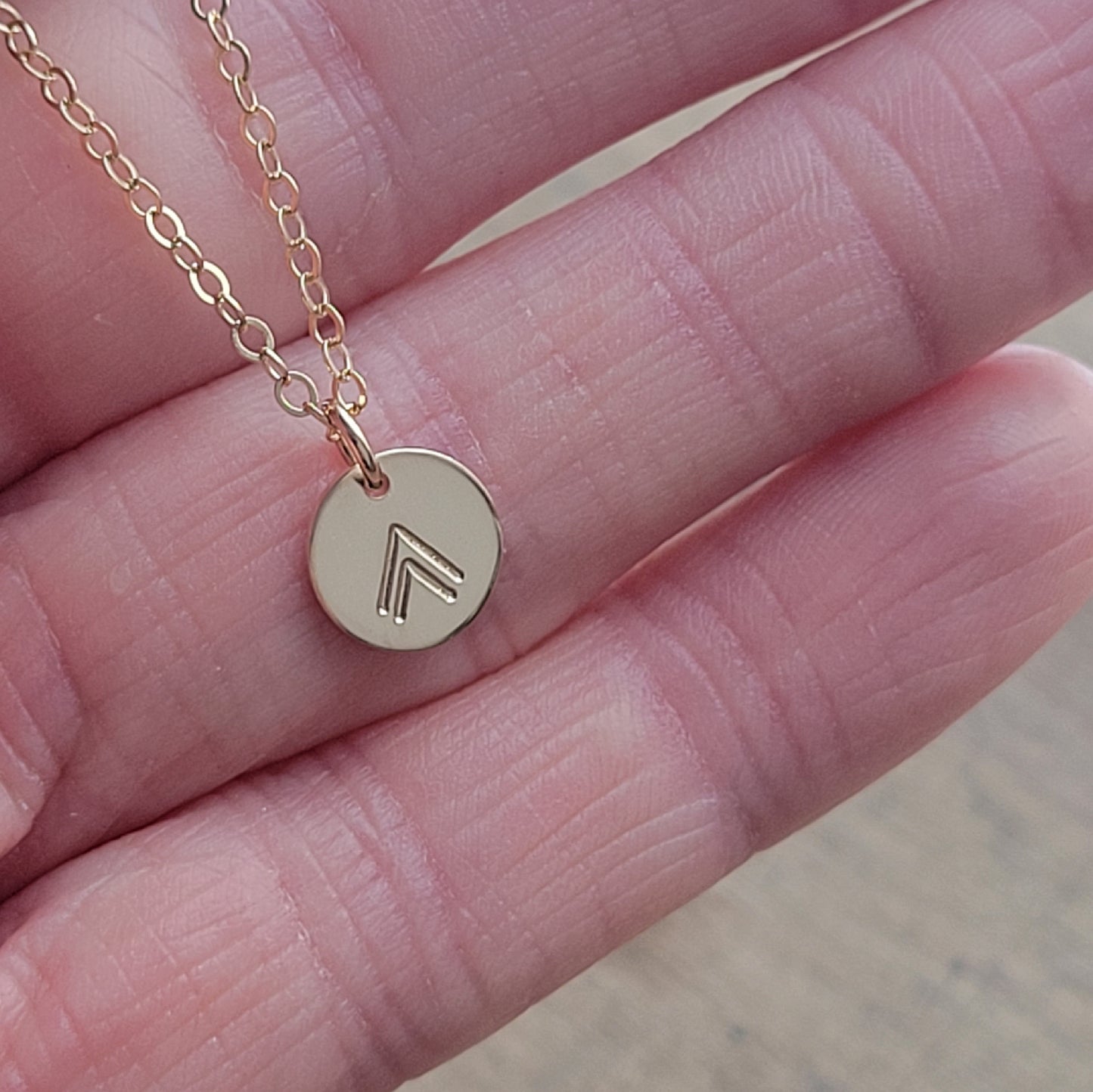 Size Reference Tiny Joy Necklace