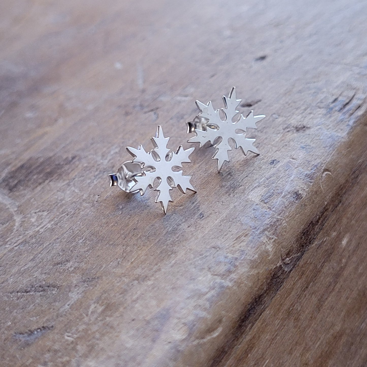 Let it Snow Snowflake Earrings