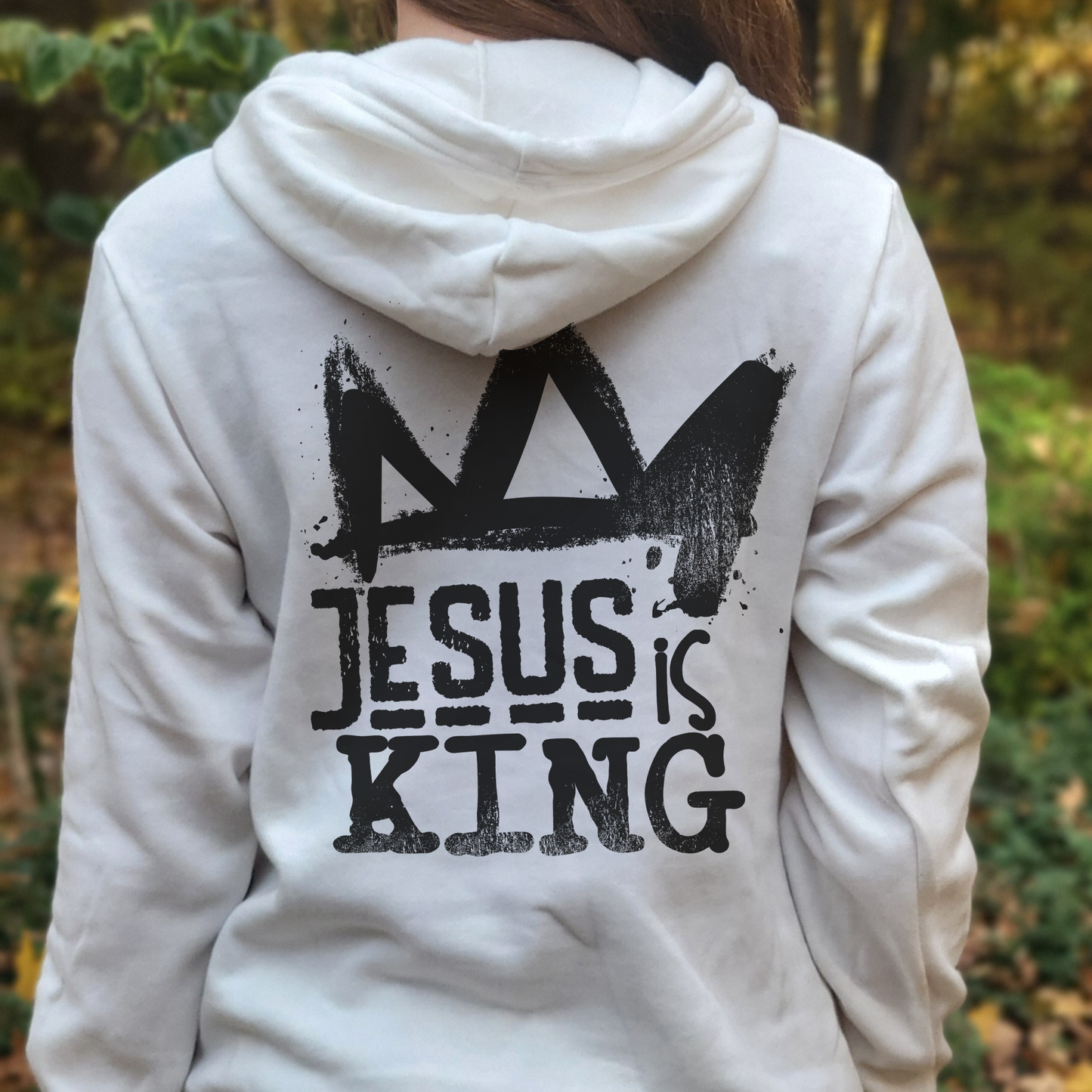 Jesus Is King .  Bible Inspired Sweatshirt