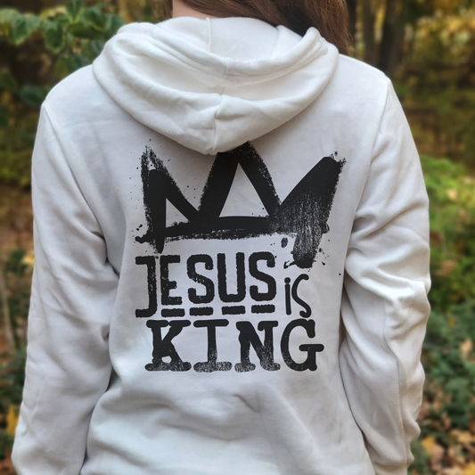 Jesus Is King .  Bible Inspired Sweatshirt