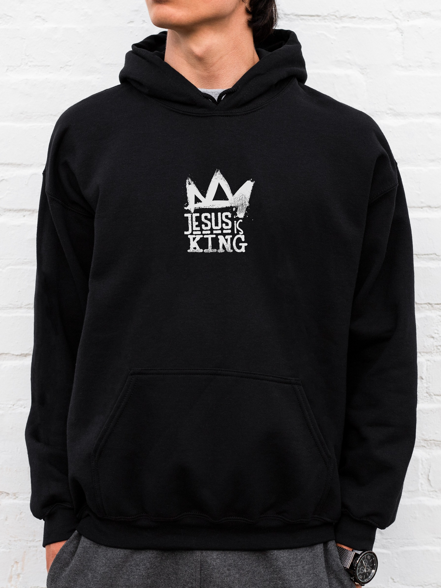 Jesus Is King .  Bible Inspired Sweatshirt