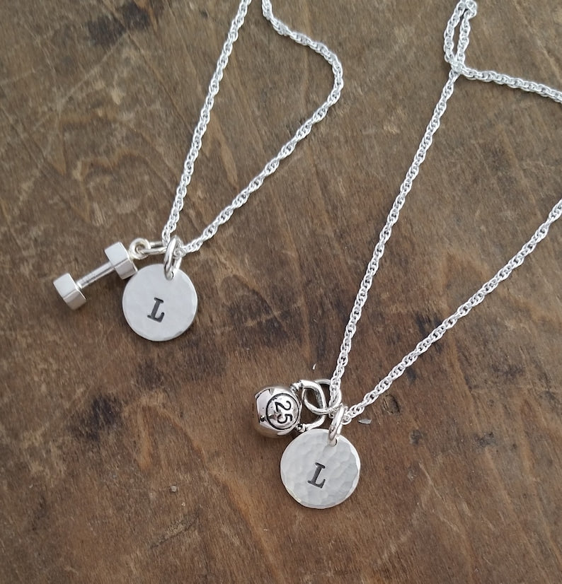 Too Tough To Die Necklace . Fitness Jewelry
