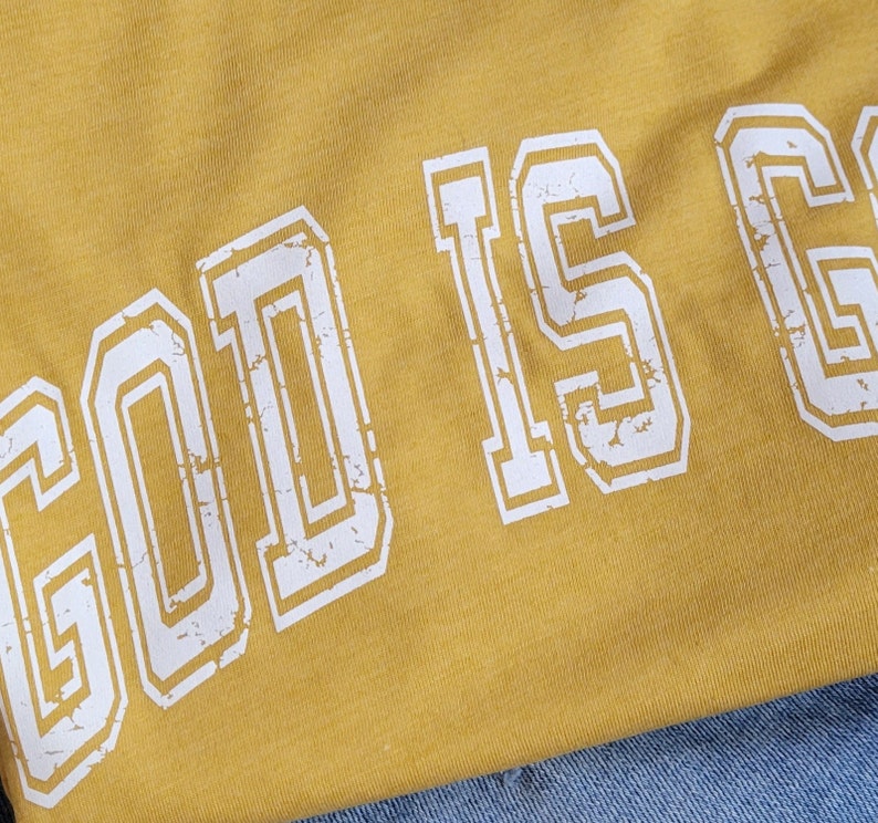 God is Good Women's T-Shirt . Christian Faith Inspired Clothing